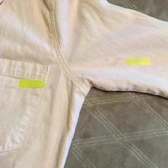 Lucky Brand Boyfriend Shirt in Pale Pink, Size Small. Long Sleeve, Button Front - Picture 13 of 16